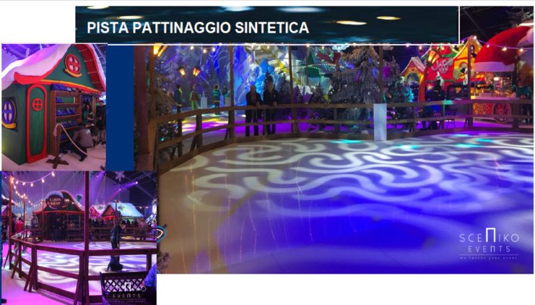 PISTA DI PATTINAGGIO SINTETICA