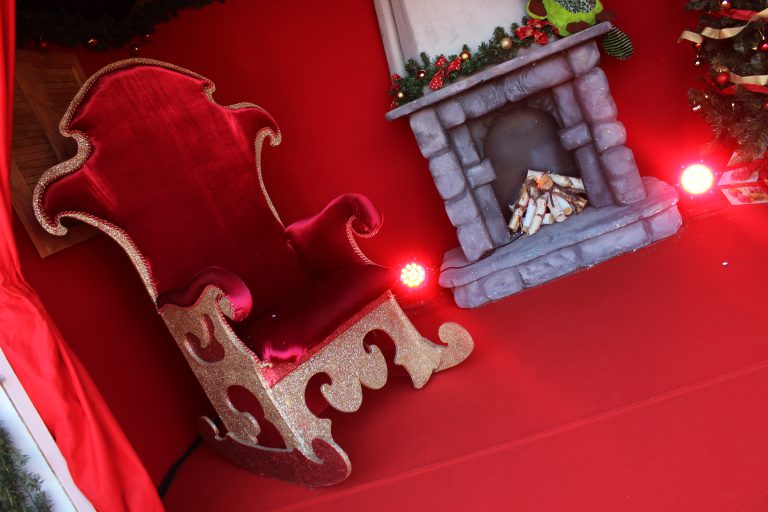Trono di Babbo Natale