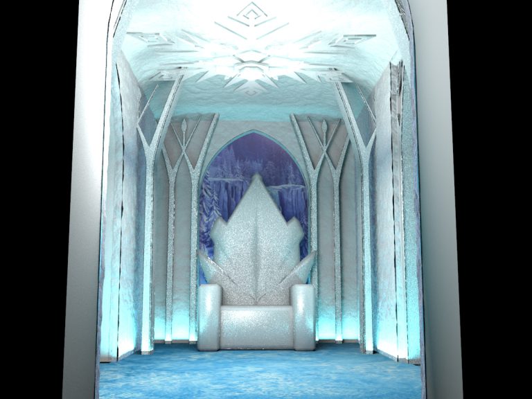 Trono regina di ghiaccio